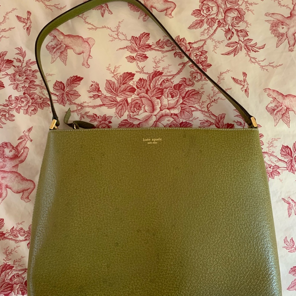 Kate Spade made in Italy green shoulder bag